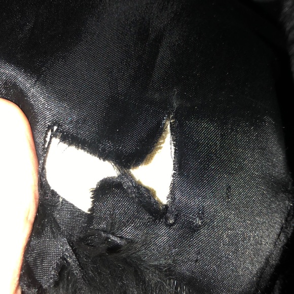 Real rabbit fur full length Coat - Picture 9 of 10